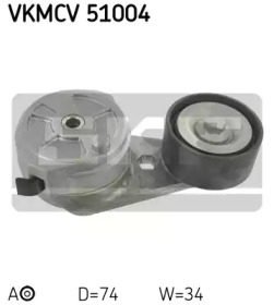 Натяжной ролик, поликлиновойремень SKF VKMCV 51004